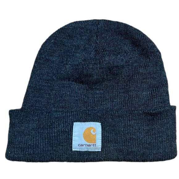 Carhartt A18 Beanie Stocking Hat Unisex One Size - Gray - Picture 1 of 5
